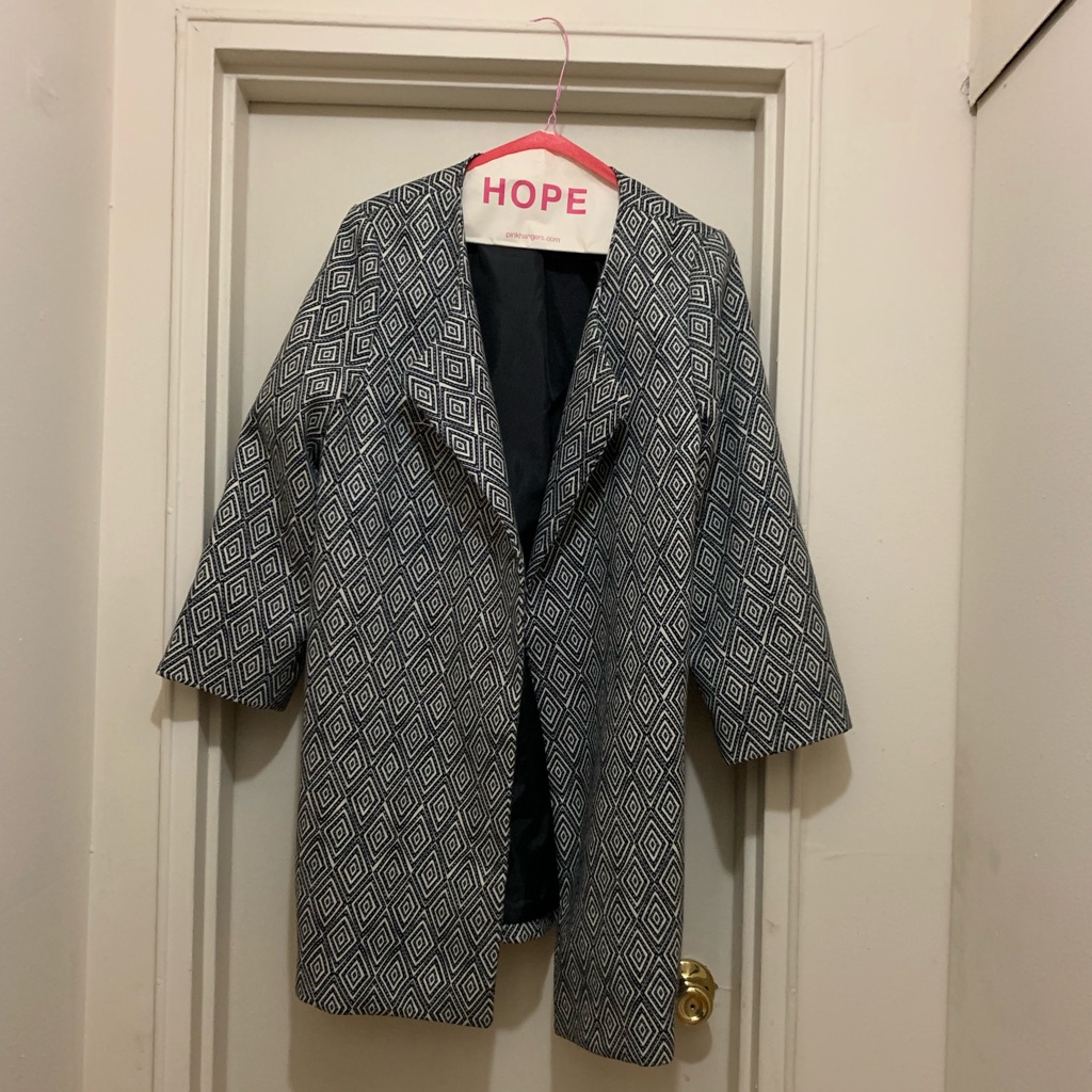 Patterned H&M Coat